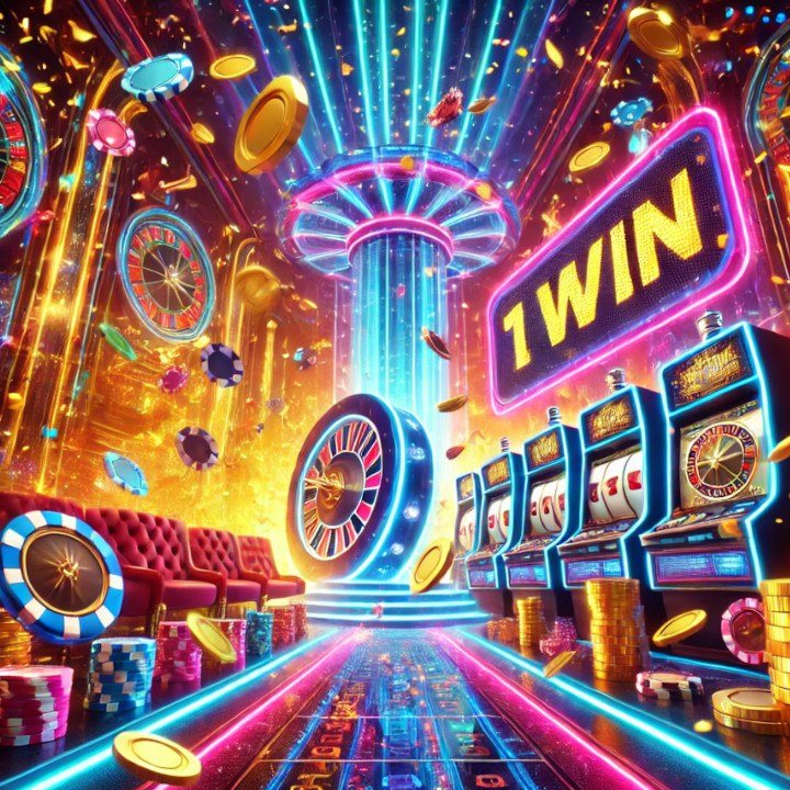 1Win slots poster image